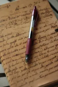 journal and pen